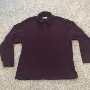 Firethorn Burgundy Soft Long Sleeve Shirt Large